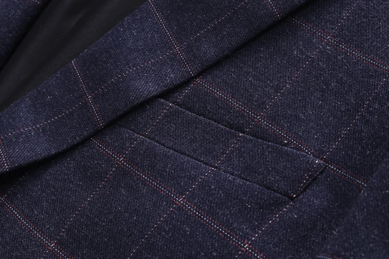 TIAN QIONG бренд Slim Fit Мужские свадебные костюмы элегантный костюм для мужчин черный синий костюм 3 шт. Homme Повседневный костюм мужской