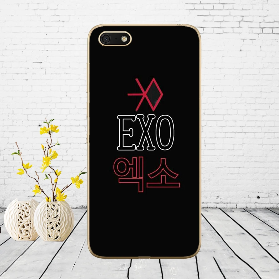 132DD Kpop exo Lucky one Мягкий силиконовый чехол для huawei honor 9 10 Lite 7A 5,45 7a pro 7c 5,7 дюймов 7x 8x чехол