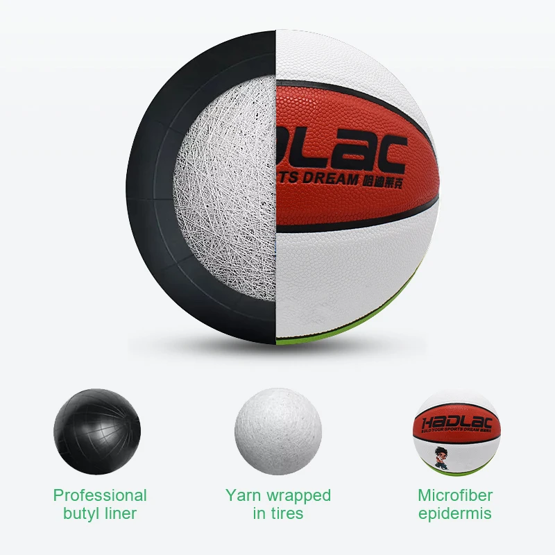 

Basketball Ball Size 7 PU Material Training Ball Supports Custom Logo Pattern Butyl Liner To Prevent Air Leakage