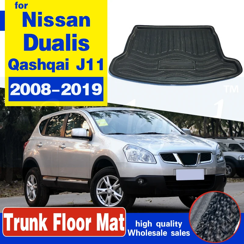 Аксессуары подкладка багажника коврик для груза Подходит Nissan Dualis Qashqai J11 2008 2019 2010