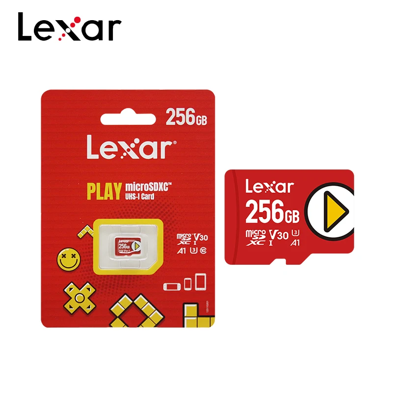 Lexar Play Micro SD Card SDXC 128GB V10 A1 256GB A2 512GB 1TB TF Flash V30 C10 Memory For Phone/Tablet/Nintendo Switch | Компьютеры и