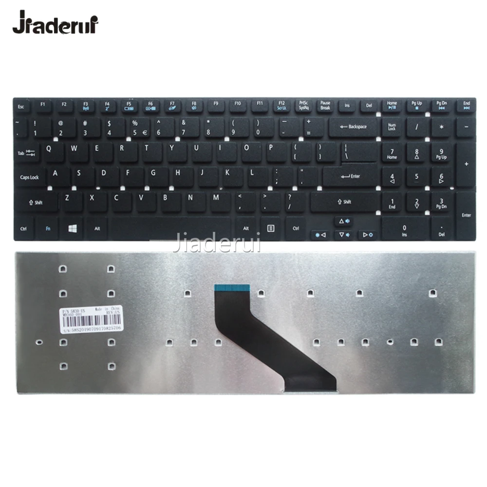 

Оригинальная новая клавиатура для ноутбука ACER Aspire ES1-531/512/711/731 EX2519 Q5WV8/WV1 V5WC2 Z5WAH US Black
