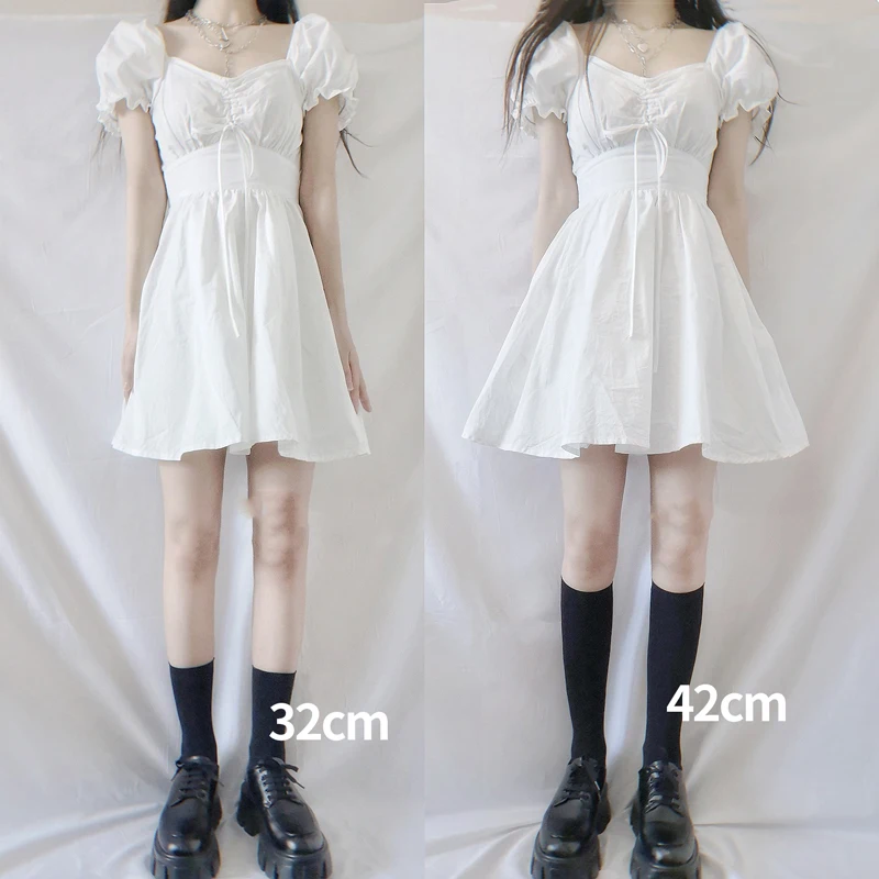 

Black White Over The Knee Socks Thigh Nylon Women Knee-High Stockings New Fashion Party Long Ladies Girls Middle Low Tube