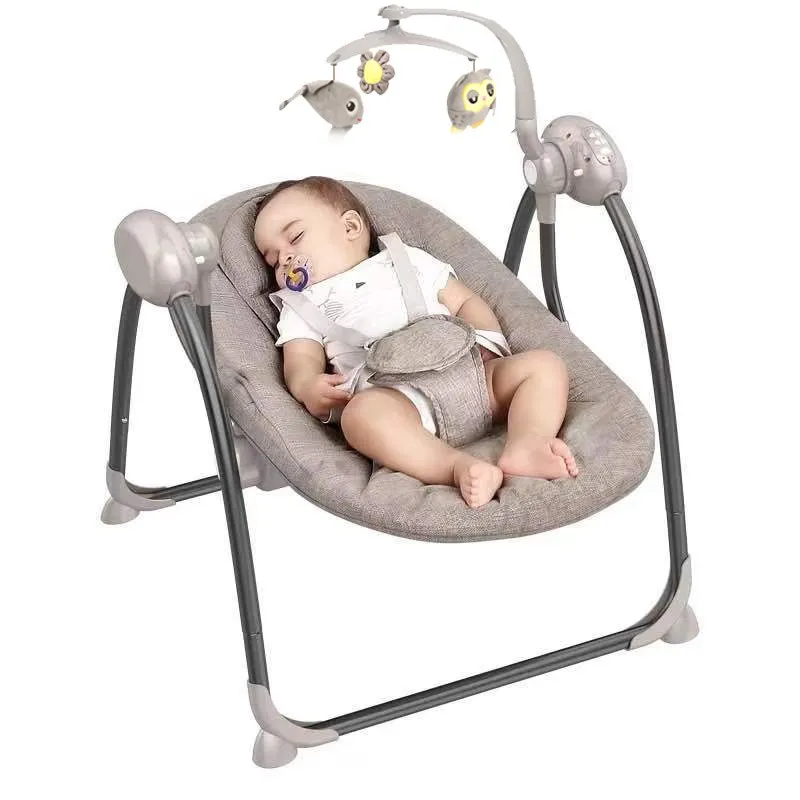 

Multi-functional Rocking Chair for Newborm Baby 0-36 months Baby Sleeping Swing Bouncer Rocking Soothing Electric Cradle