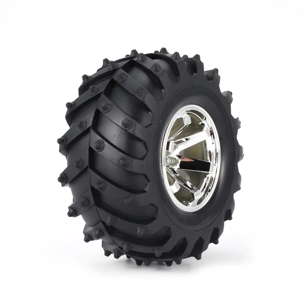 AUSTAR 4 шт. AX 3002 125 мм обод резиновая шина колесо пластиковый хаб для 1/10 RC большая