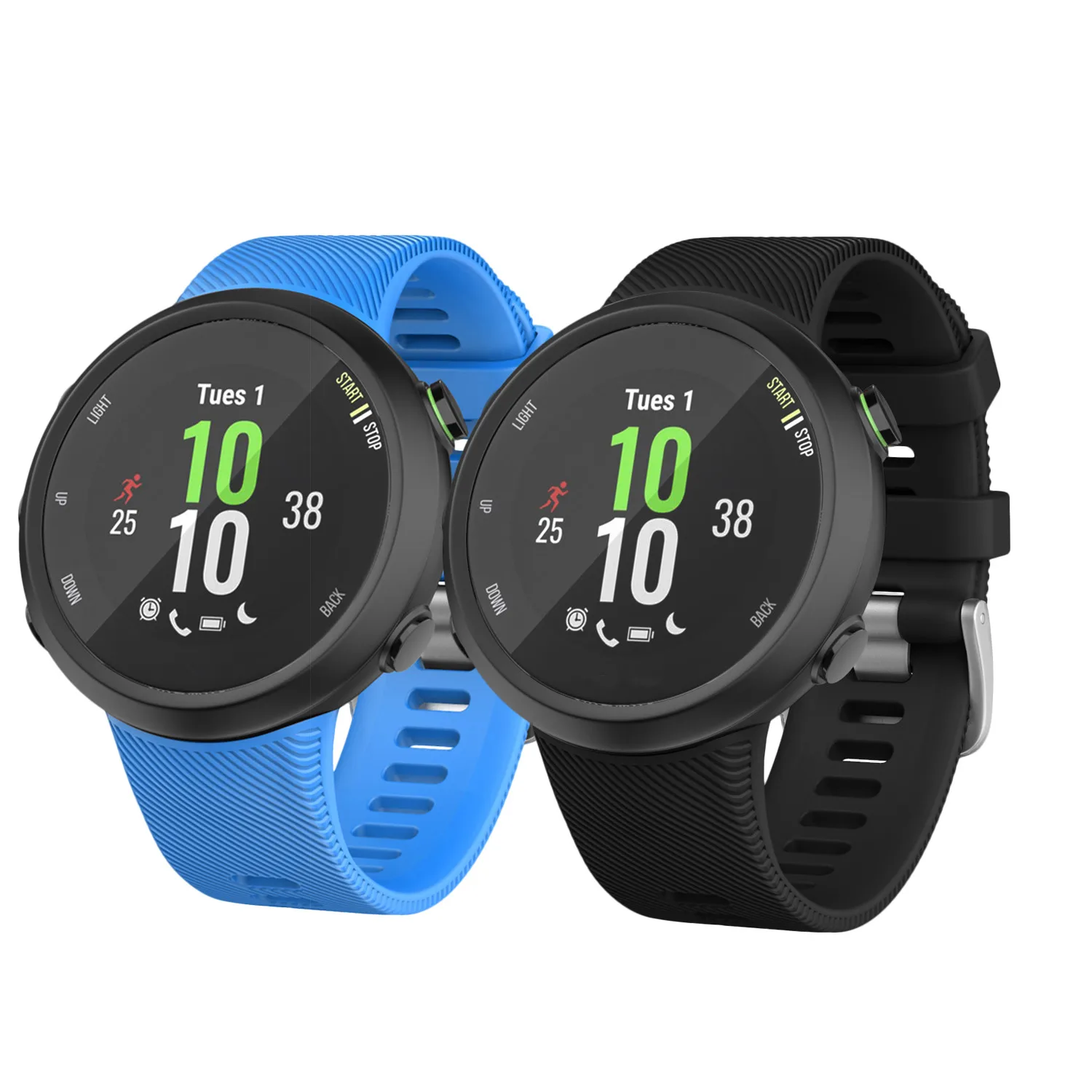 18 мм силиконовый ремешок для часов Forerunner 45S Силиконовый Браслет замена