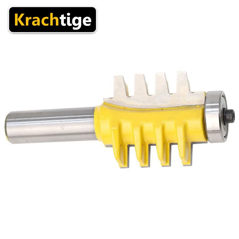 Krachtige 5/16 &quotрегулируемая коробка &amp Finger Rail Stile клей Соединение фрезы Tenon Фрезерный