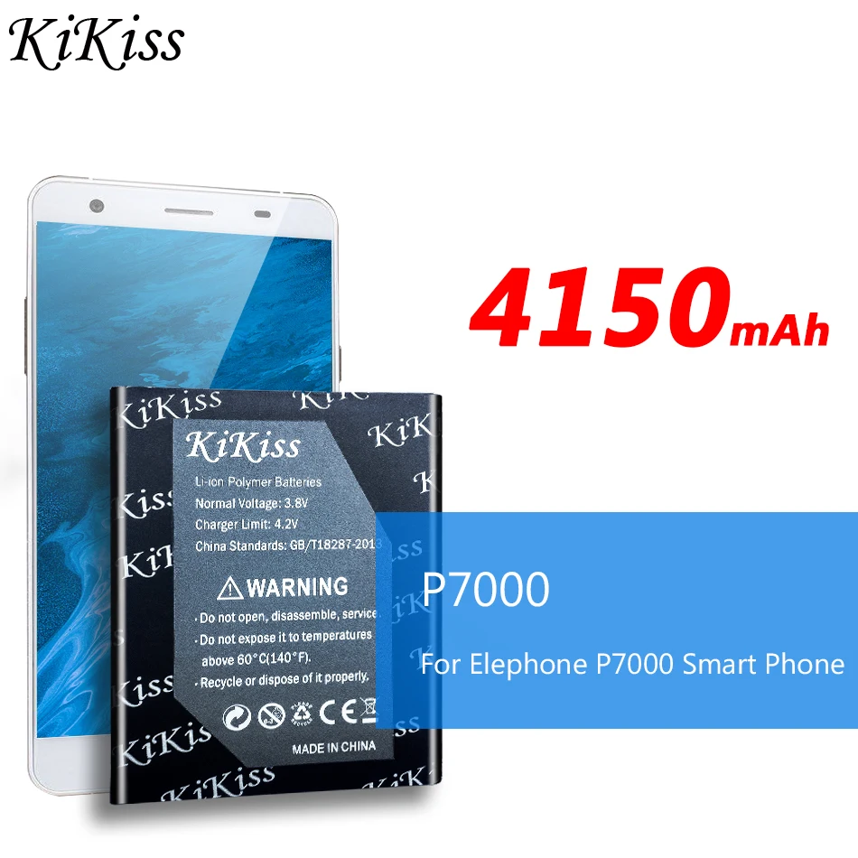 

4150mAh Big Power Battery For Elephone P7000 Mobile Phone Battery High Capacity