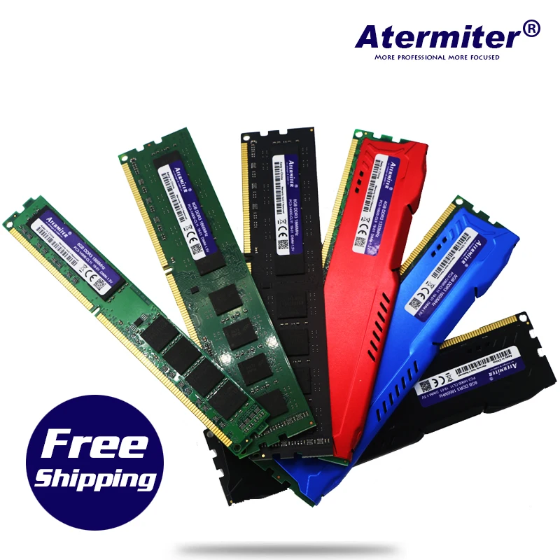 ОЗУ Atermiter DDR3 PC3 оперативная память для компьютера 2 Гб 4 8 1333 МГц 1600 10600 12800 модуль