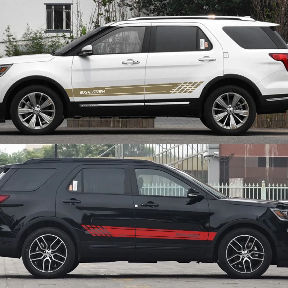 2 шт. автомобильные виниловые наклейки на Ford Explorer | Автомобили и мотоциклы