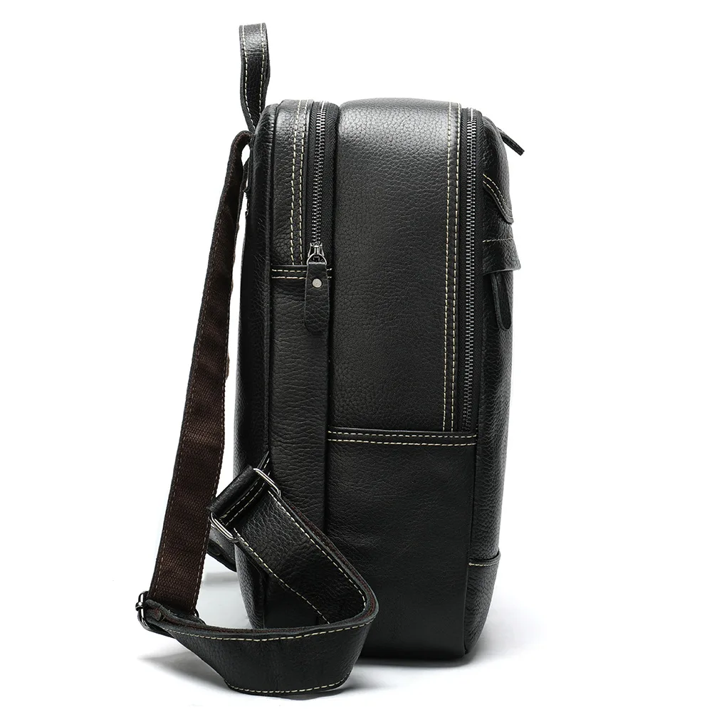 Рюкзак Modoker женский из коровьей кожи модный Прочный Повседневный для книг с