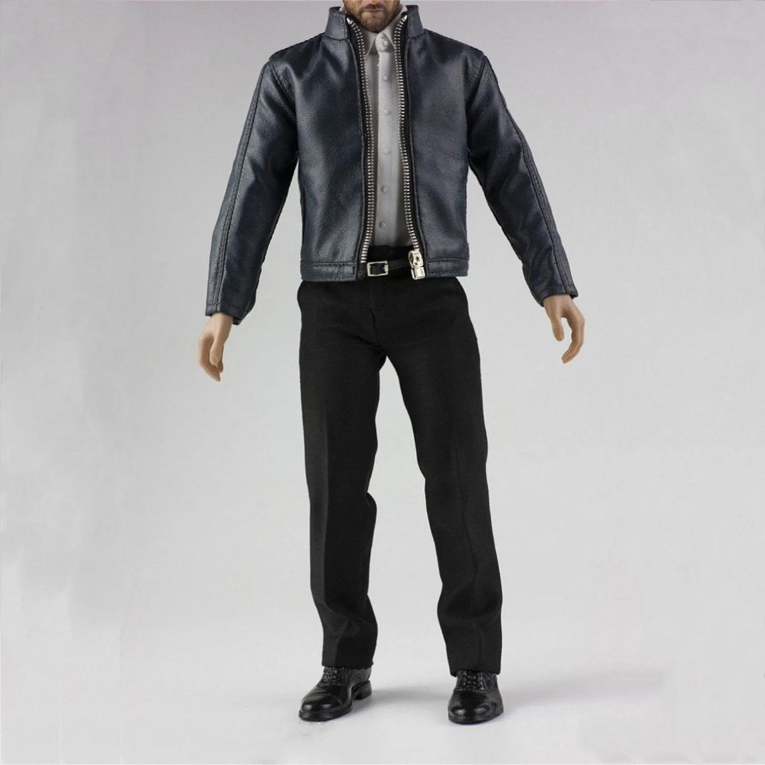 

FOCUSTOYS F02A/B масштаб 1/6 мужская одежда черный/темно-зеленый кожаный пиджак подходит для 12 дюймов экшн-фигурки сильных мужчин модель тела