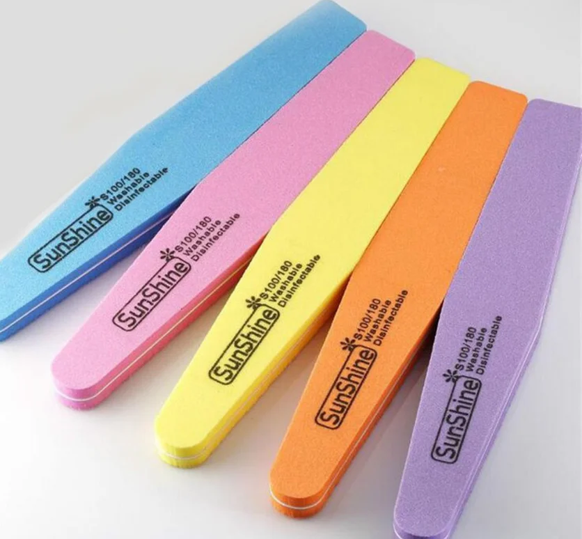 Пилки для ногтей пилка инструменты маникюра шлифовальная губчатая инструмент