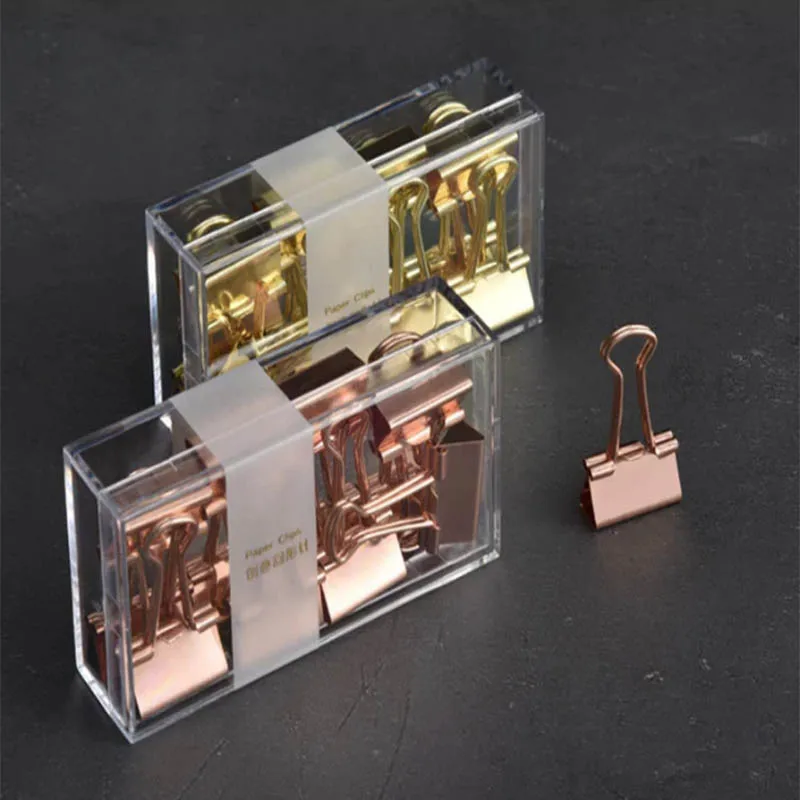 Папка с длинным хвостом 12 шт./компл. зажимы для заток Офисные аксессуары