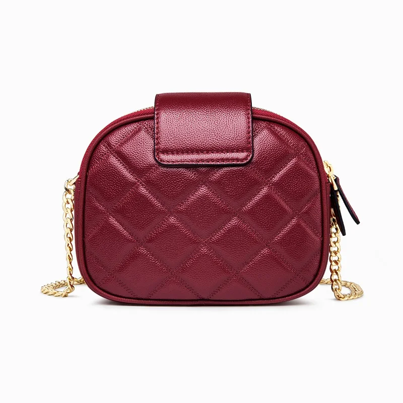 Роскошные новые круглые Сумки из натуральной кожи для женщин ZOOLER Эксклюзивные