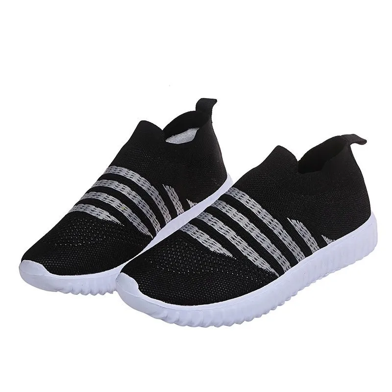

Women Sneakers Slip On Mesh Light Breathable Shoes Woman Walking Platform Comfortable Casual Fashion Female Lace Up Non Slip New