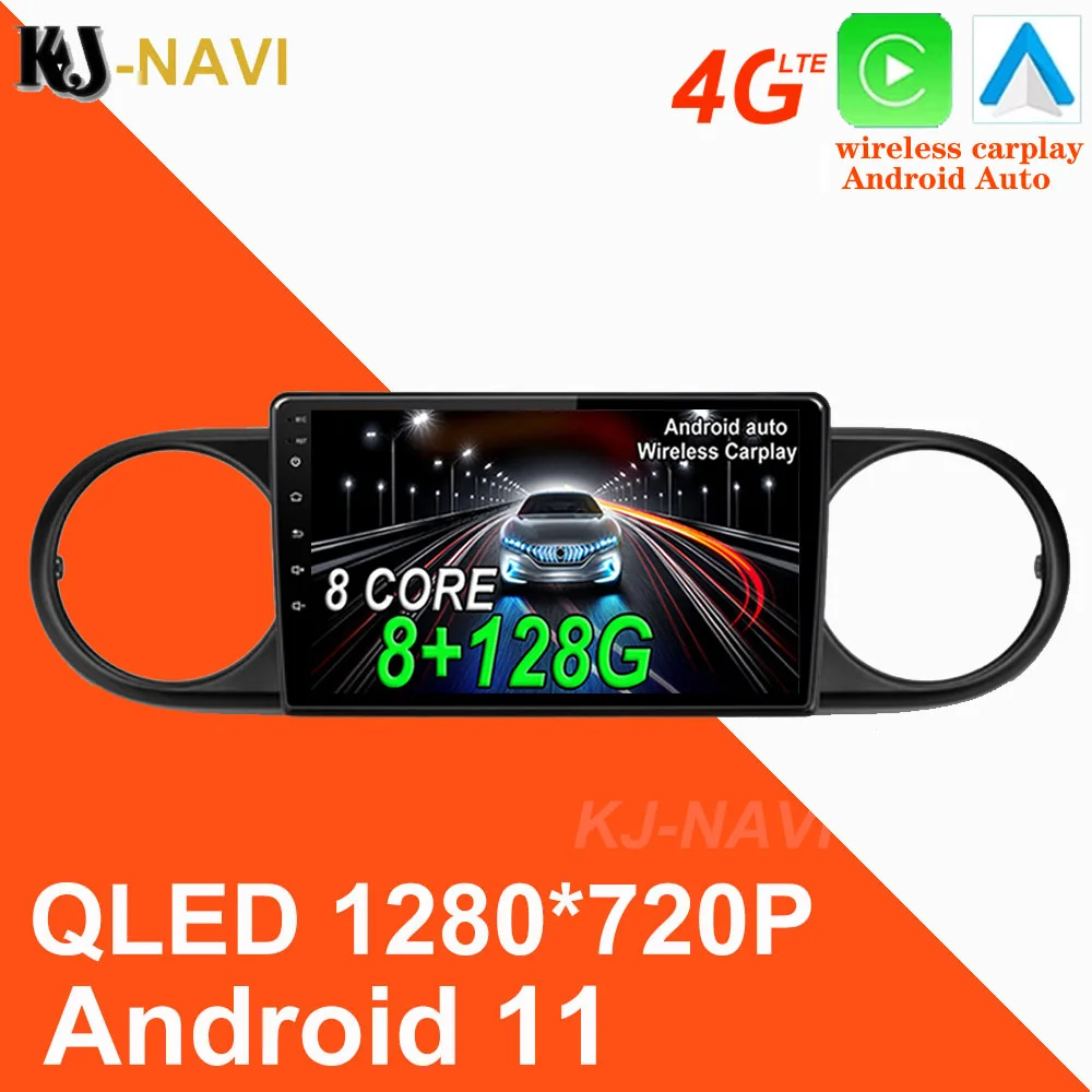 

1280*720 экран 360 камера Android 11 для Toyota Tacoma N300 2015 - 2021 Автомобильный плеер Мультимедиа GPS навигация Авто Carplay