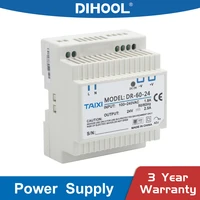 din rail type mounting switching power supply source transformer ac110v 220v 230v to dc 5v 12v 24v 36v smps distribution box use