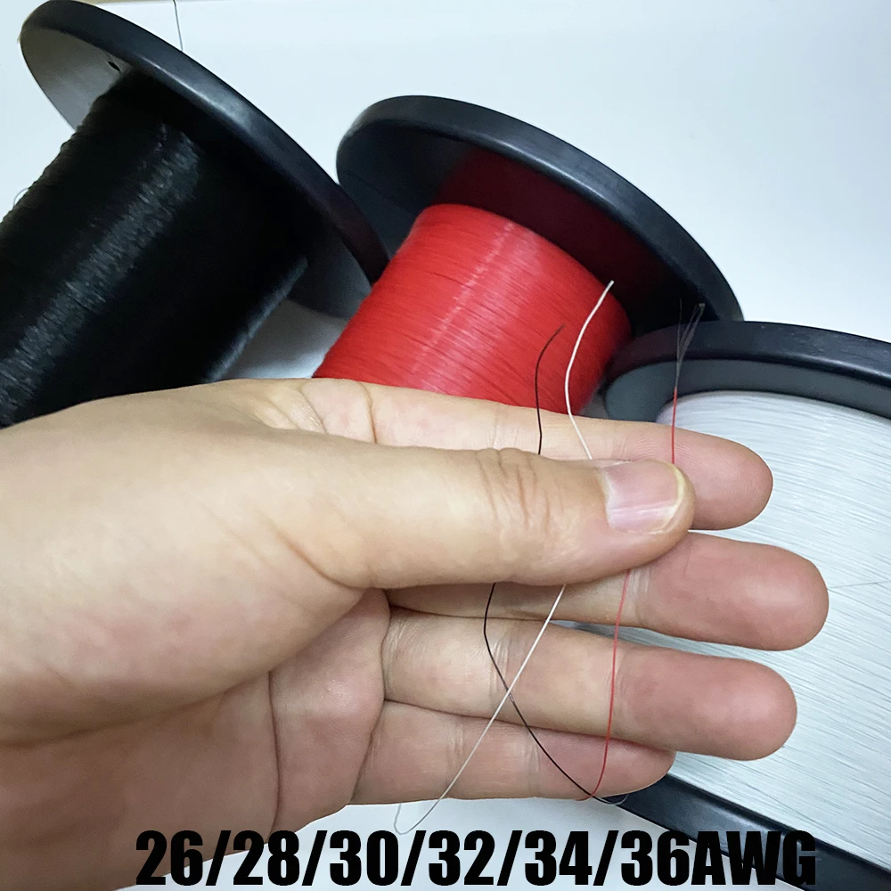 26 28 30 32 34 36AWG сварочная проволока Telflon припой Micro Litz многожильный внутренний Tonearm