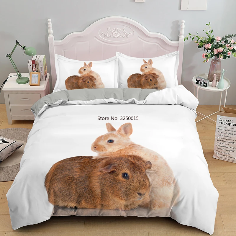 Комплект постельного белья из 2/3 предметов Текстиль для дома забавная морская