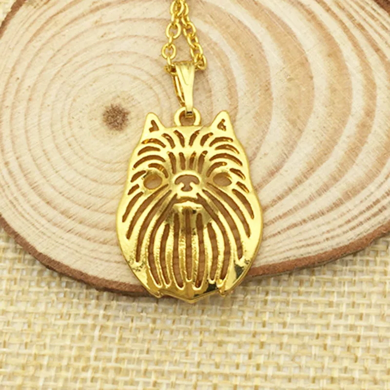 Ожерелье с подвеской Брюссель Грифон модное ажурное ювелирное изделие для