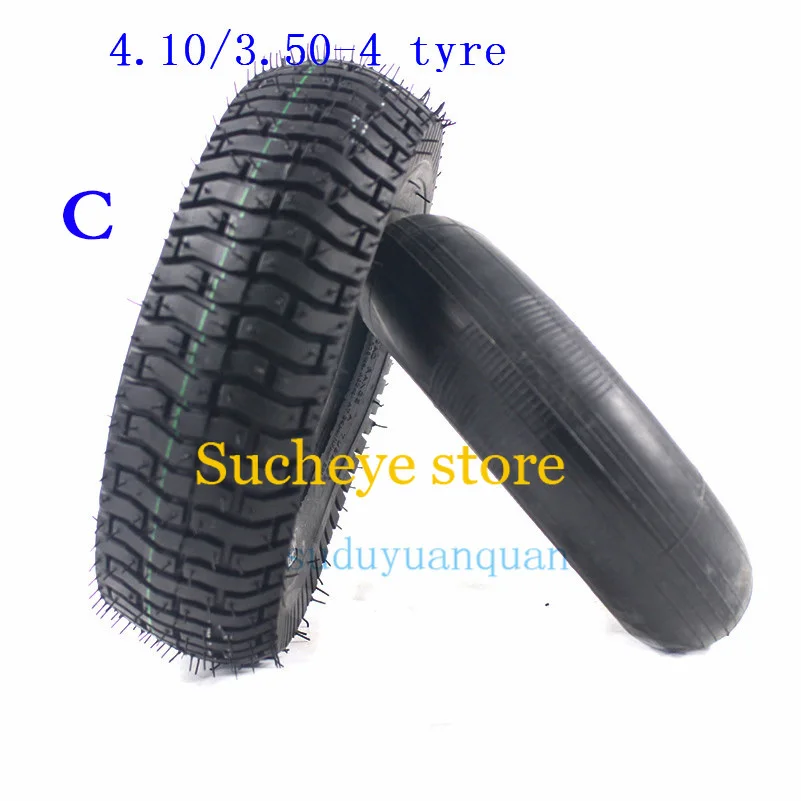 free shipping Super quality 4.10/3.50-4 410/350-4 ATV Quad Go Kart 47cc 49cc 4.10-4 Tire inner tube Fit All Models 3.50-4 4" images - 6