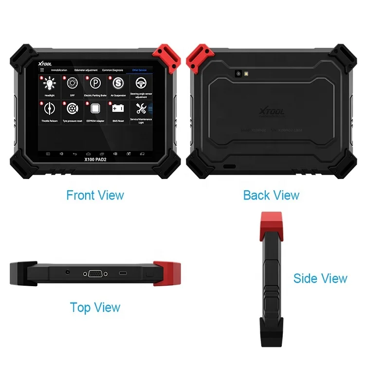 

Hot Sale OBD2 XTOOL X100 PAD2 Pro Diagnostic Tool with Odometer Adjustment Key Programmer
