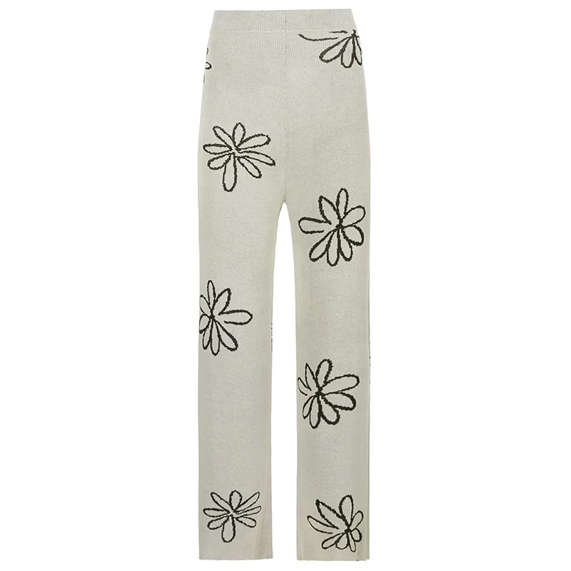 

New sexy women's chest wisp of knitting flowers Slim strapless contrast color camisole vest