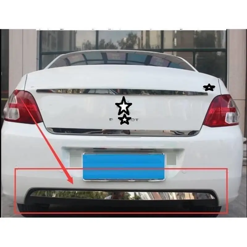 Автомобильный авто модифицированный хром багажник на окно задний бампер внешний
