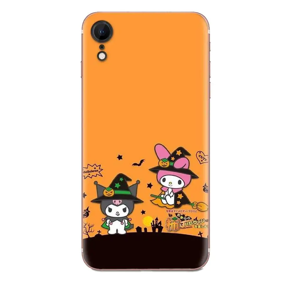 TPU Skin Painting For Xiaomi Redmi Mi 4 7A 9T K20 CC9 CC9e Note 7 8 9 Y3 SE Pro Prime Go Play Cute Kuromi | Мобильные телефоны и