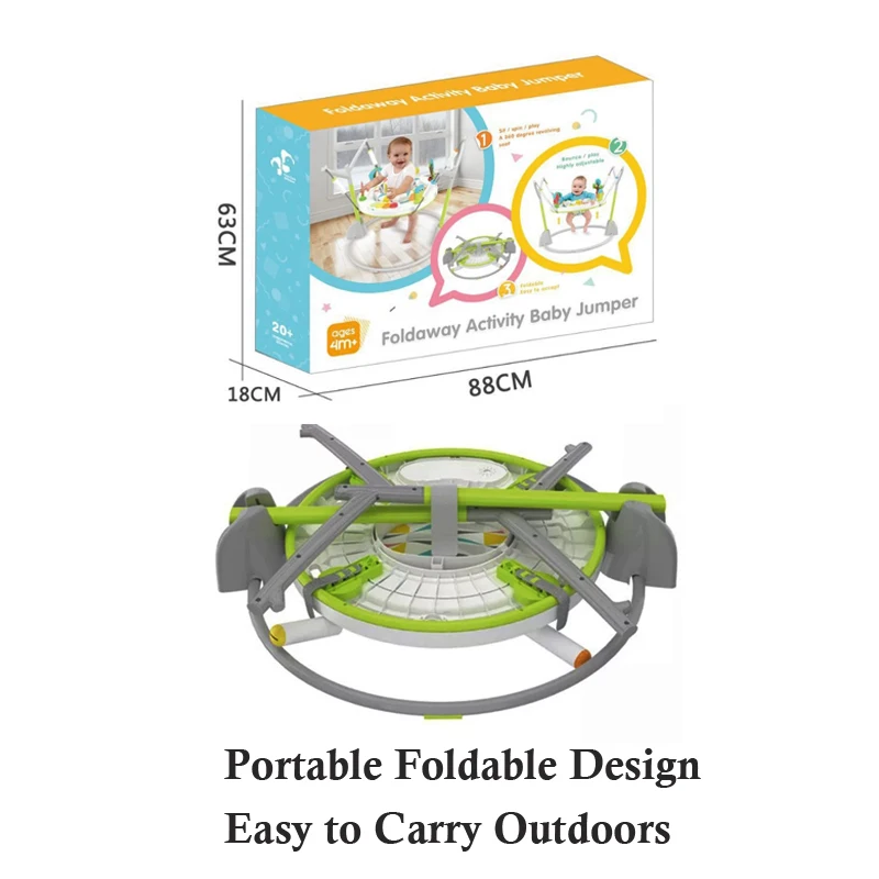 Многофункциональное кресло для малышей складной джемпер подставка фитнеса
