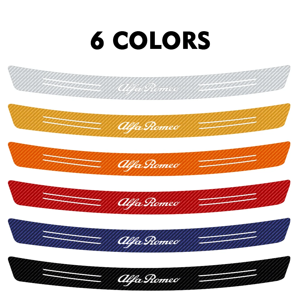 Автомобильный Стайлинг протектор заднего бампера багажника 3D наклейка из