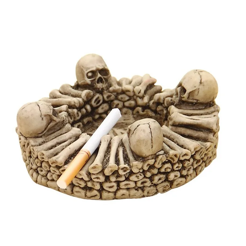 

Skull Ashtray Creative Resin Ashtray Decoration Home Decorations for Home Desk Decoration Living Room Decoration
