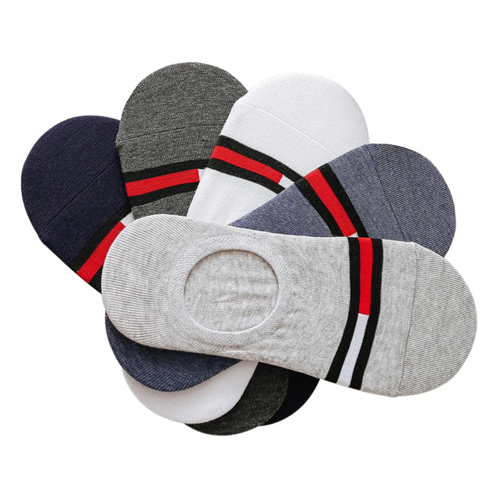 

2021 New Mens Socks 3 Pairs/Lot Breathable Cotton Men Short Socks Low Cut Spring/Summer Boat Socks Invisible Casual Ankle Socks