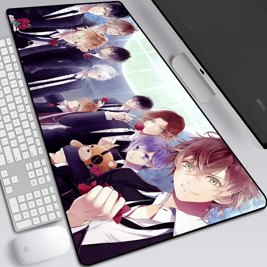 Аниме DIABOLIK LOVERS Большой Коврик Для Мыши Компьютерный геймер Блокировка края