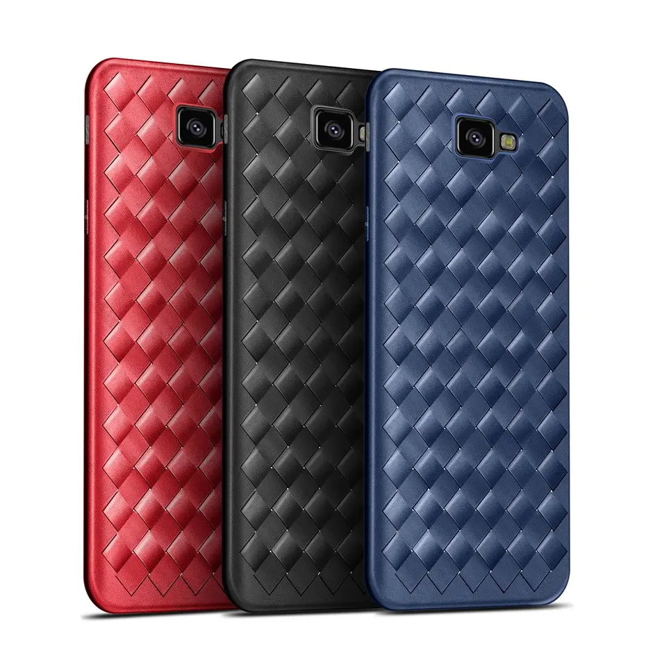 Чехол для Samsung J5 Prime SM G570F мягкий модный плетеный чехол Galaxy J 5 Duos чехлы|Бамперы| |