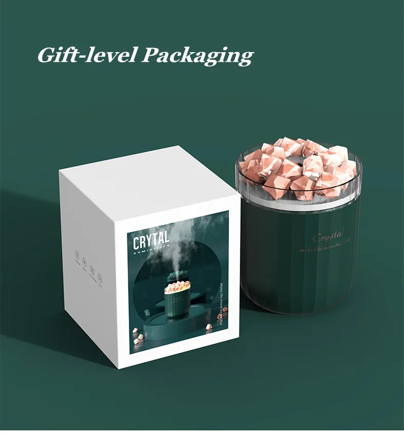 

Guangzhou 400ml ultrasonic air humidifier diffuser portable color humidifier battery 2021