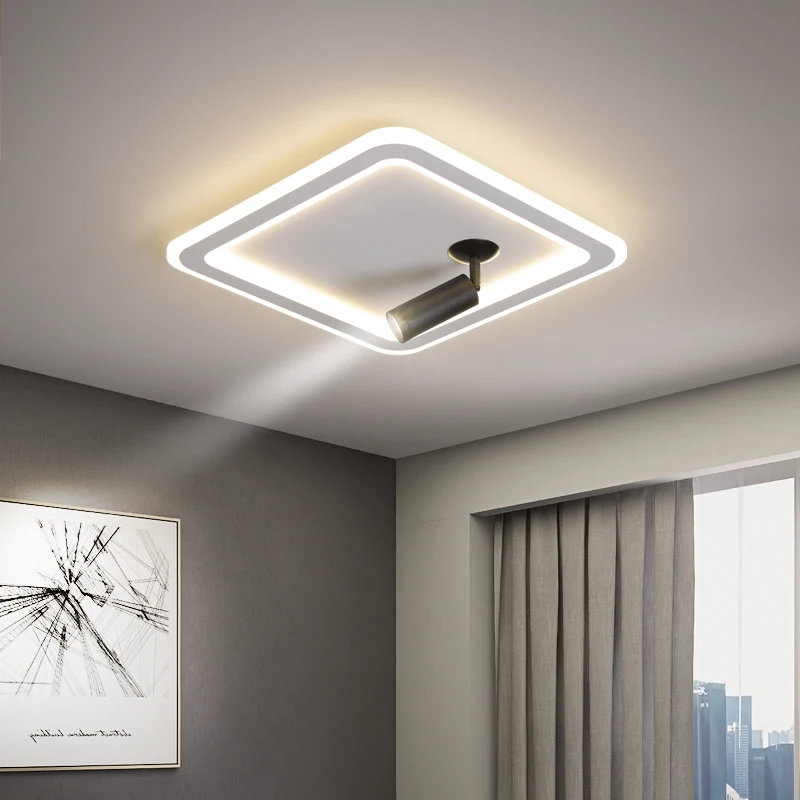 

Modern LED Ceiling Lights Lighting Fixtures for Living Room Bedroom Kitchen Home Decor With Remote Control Lustre Ceiling Lamp
