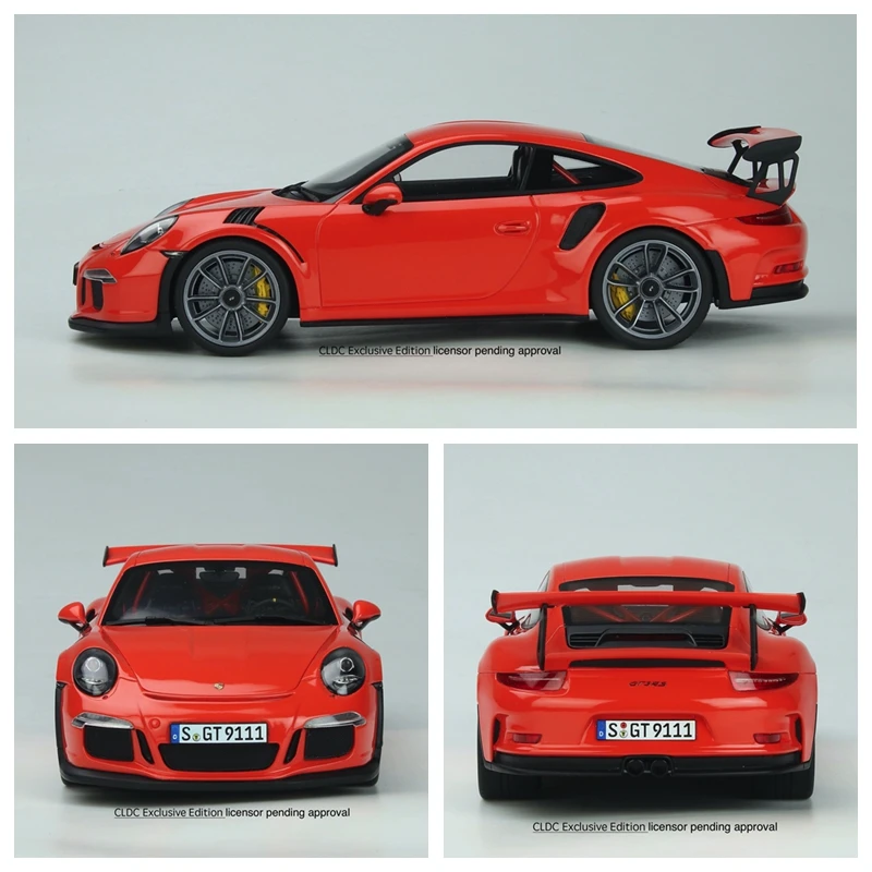 

GT Spirit 1:18 porsches 911 GT3 RS Collect resin die-casting simulation models of car toys