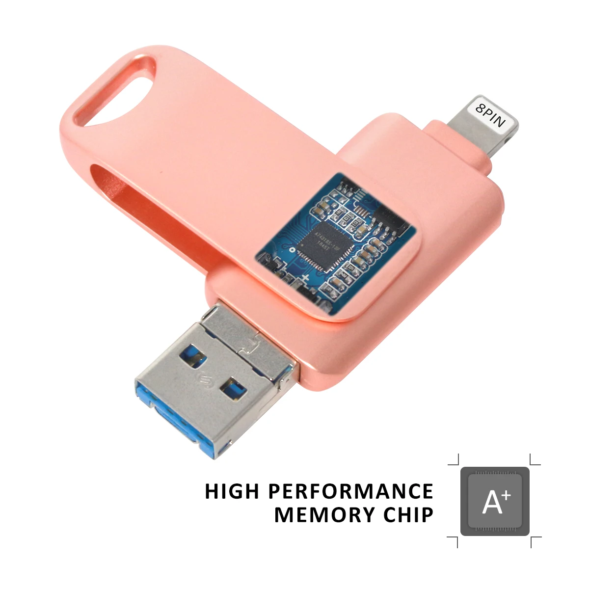 

High Speed OTG USB Flash Drive 8gb Pen Drive 64gb 32gb 16gb Pendrive 2 in 1 Micro Usb Stick For Android Smart Phone флешка