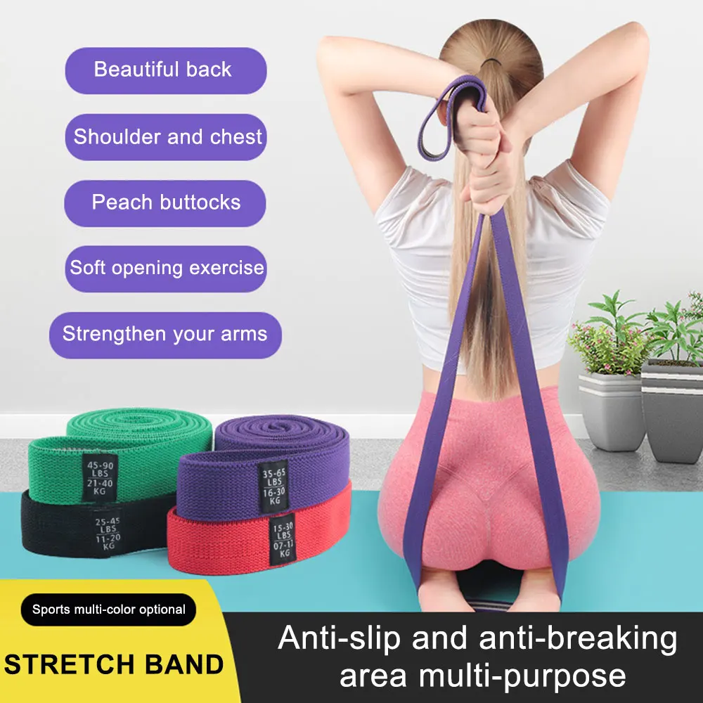 

Sport Rubber Training Fitness Gum Exercise Gym Strength Resistance Bands Pilates Fitness Mini Bands Crossfit Workout Equipment