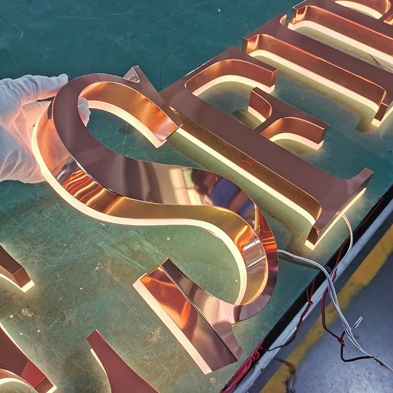 Индивидуальная светодиодная вывеска для магазина на открытом воздухе подсветка