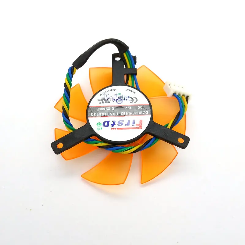 FD5010U12S DC12V 0.22AMP диаметр 45 мм шаг 39 мм для ZOTAC видеокарты вентилятор охлаждения
