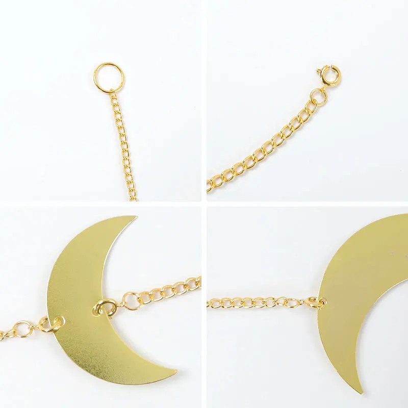 Настенное украшение металлическая луна солнце звезда форма спальня