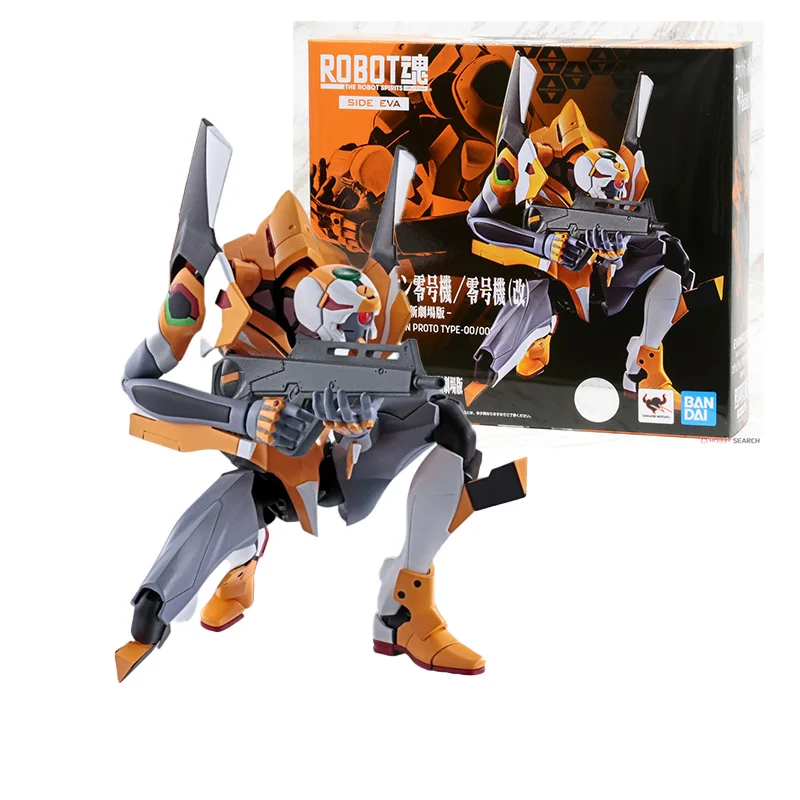 

Робот Bandai Soul, оригинальная модель Евангелиона, модель аниме, ПВХ Модель, детские праздничные подарки, подарок на день рождения