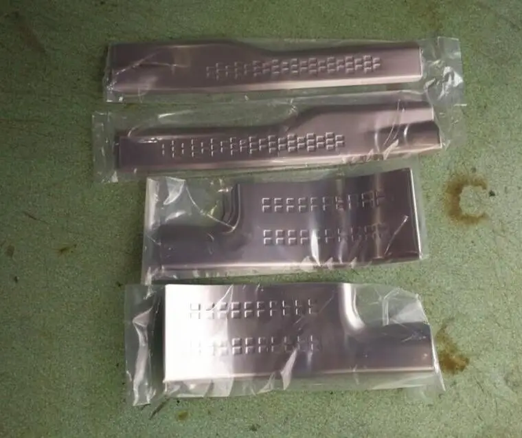 4 шт./8 шт./компл. накладка из нержавеющей стали/порог двери для Mitsubishi Outlander 2013 2017