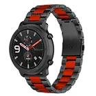 Ремешок из нержавеющей стали для смарт-часов AMAZFIT GTR 47 ммAmazfit Stratos 2 2S Pace