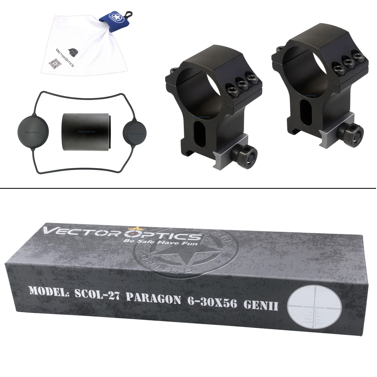 Тактический прицел для винтовки Vector Optics Gen2 Paragon 5-25x56 охотничий линза 1/10 MIL LeREE свет