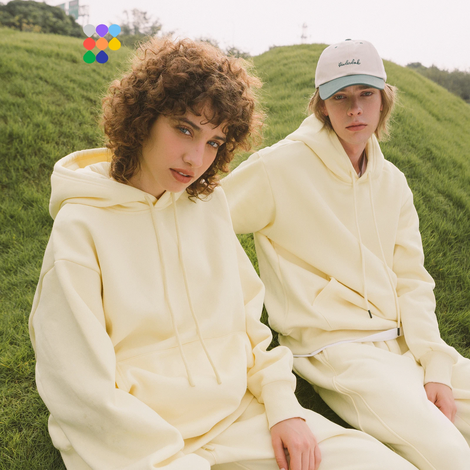 INFLATION 2021 Winter Thick Fleece Lined Men's Hoodies Couple Oversized Hip Hop Man Woman High Quality Pullovers 167W17 | Мужская