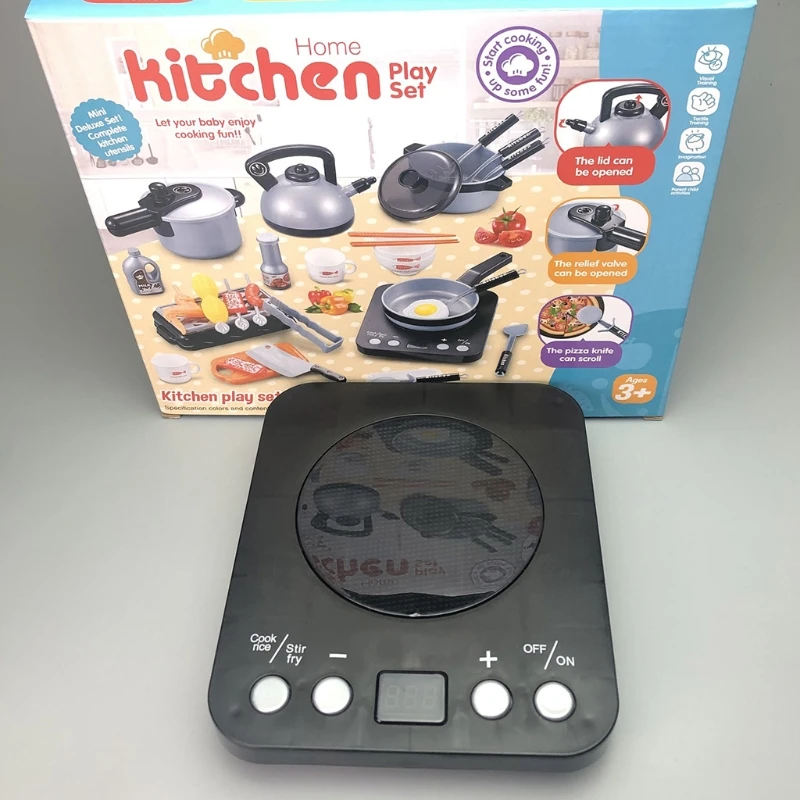 

36 Pcs Simulation Kitchen Utensils Children Kitchenware Toys Set Food Cookware Pot Pan Kids Pretend Play Kitchen Set Toys